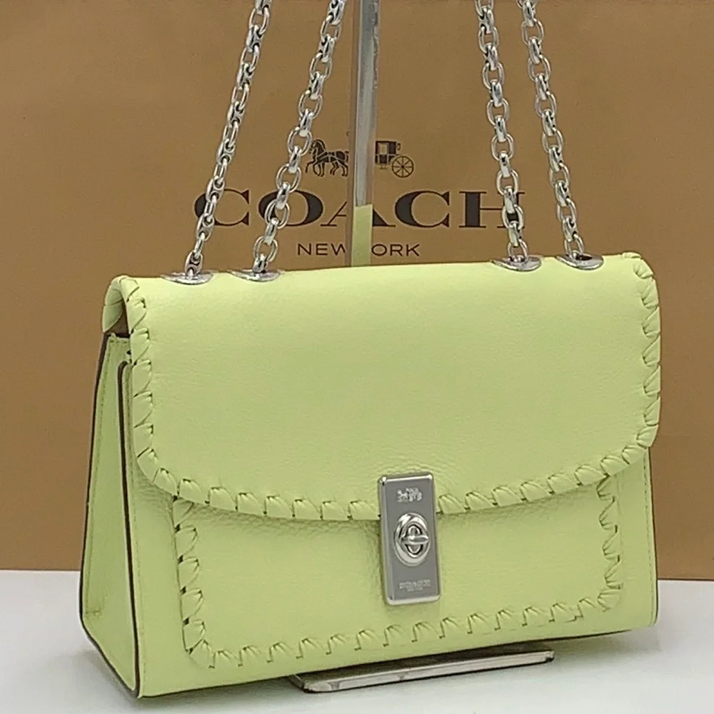 Coach Lane Shoulder Bag With Whipstitch
SV/Pale Lime - Picture 14 of 16